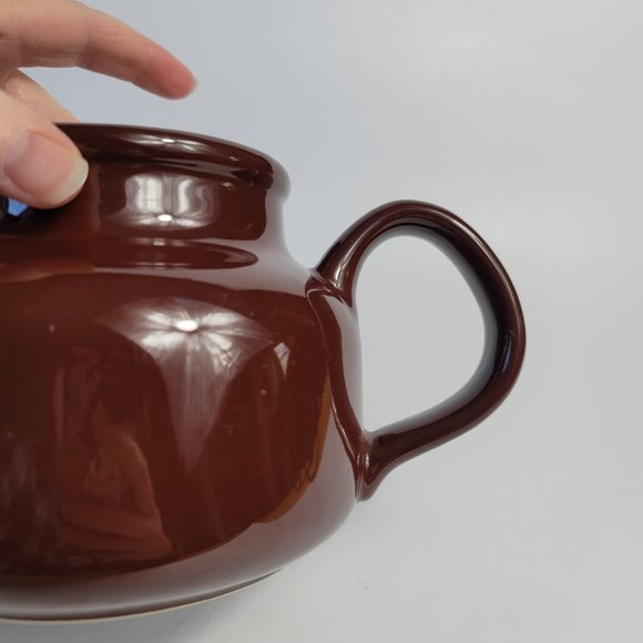 Vintage 1983 Rondo Brown Tea Pot and Lid Gail Styn Sutton - Picture 10 of 12